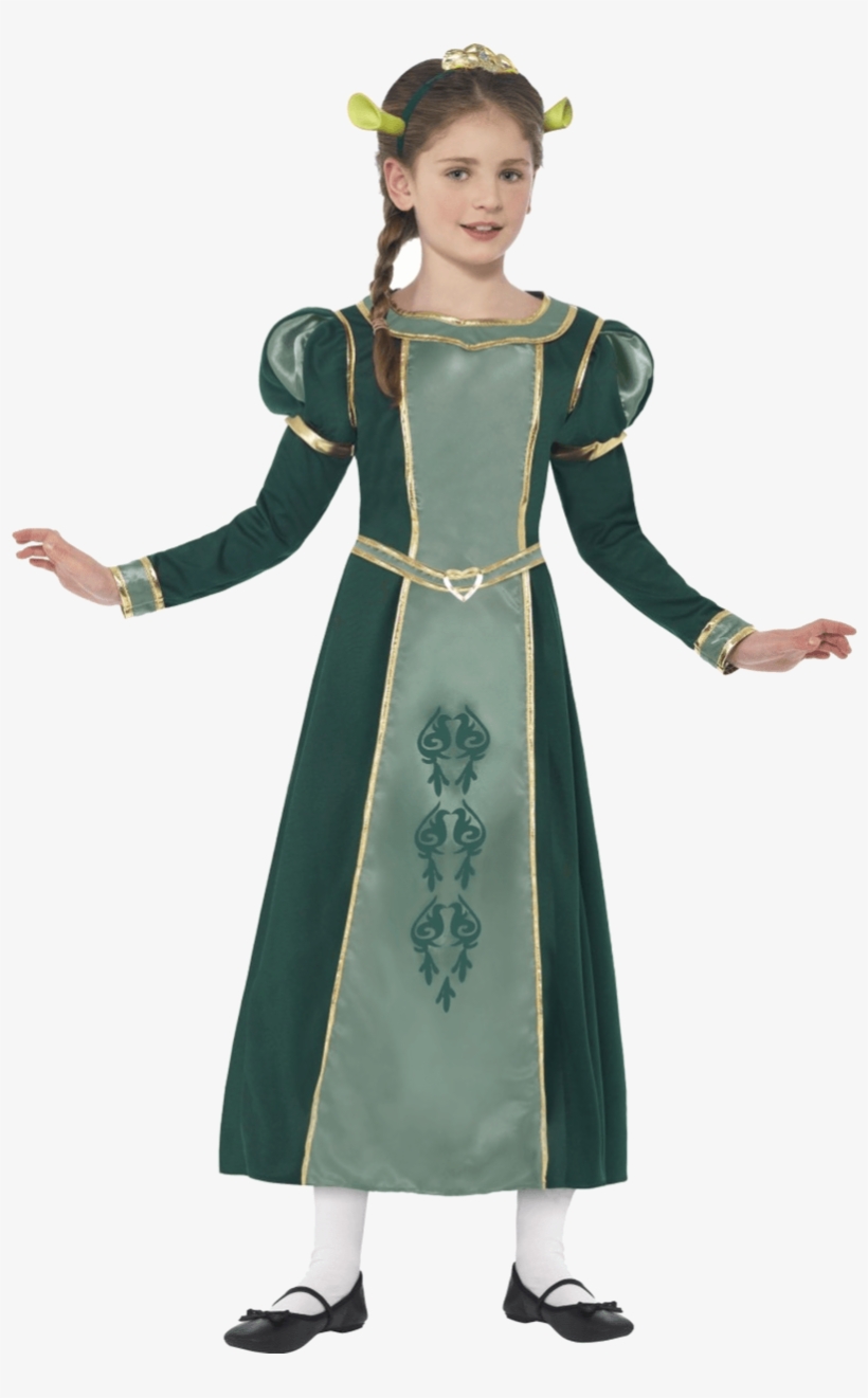 Kids Shrek Princess Fiona Costume - Fiona Shrek, transparent png download