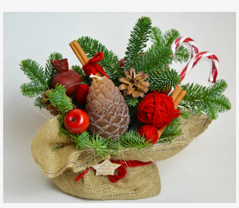 Santa's Bag Flower Shop Studio Flores - Strawberries, transparent png download