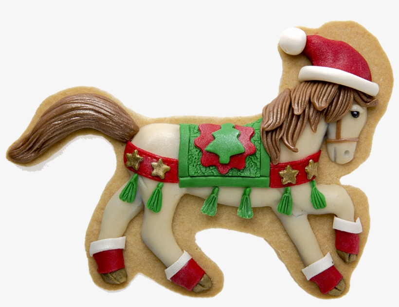 Christmas Horse - Christmas Cookie Photo Png Transparent, transparent png download
