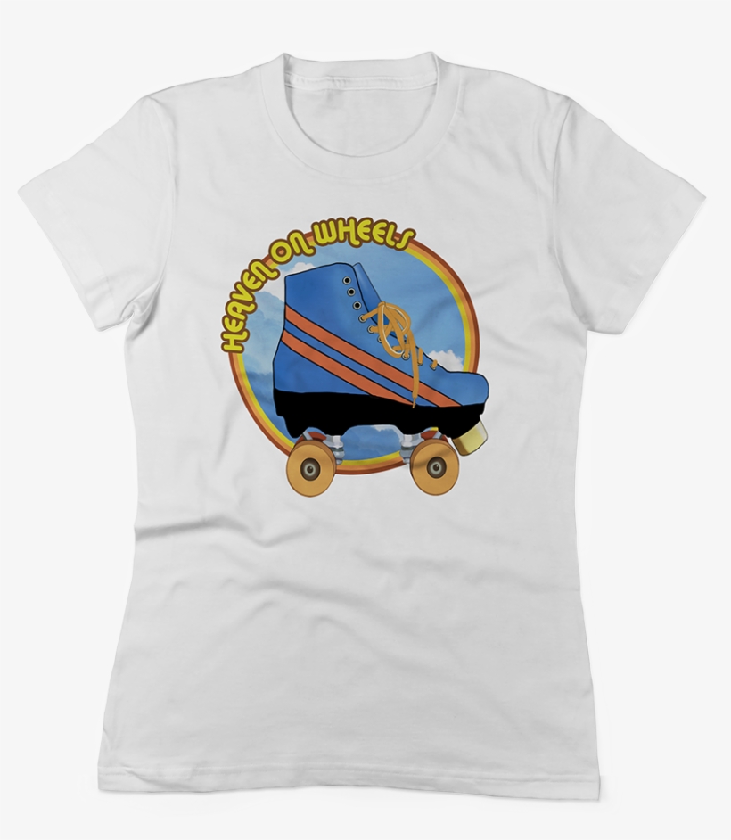 Roller Skate Heaven On Wheels Tee - Rickshaw, transparent png download
