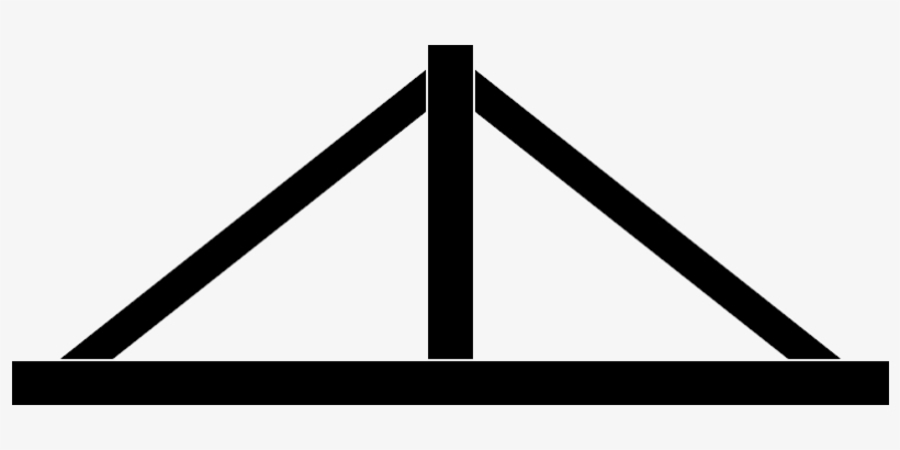 King Post Truss, transparent png download