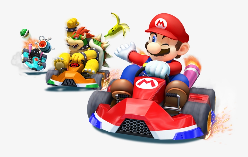 Namco Bandai's Artwork For Mario Kart Arcade Gp Dx - Choose Your Legends 3, transparent png download