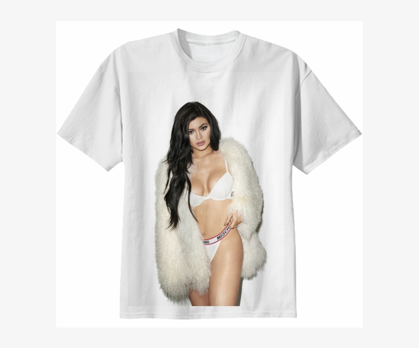 Kylie Jenner T-shirt $38 - Kylie Jenner Sexy Iphone, transparent png download