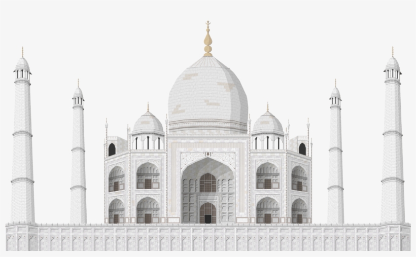 Taj Mahal Large - Taj Mahal Hd Png, transparent png download
