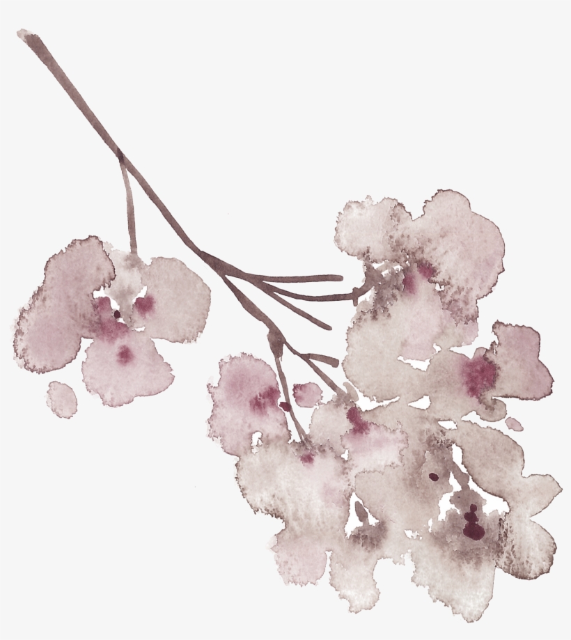 Exquisite Day, Beautiful Family, British Accents And - Watercolor Bouquet Wall Art Size: 30 X 30 Cm, transparent png download