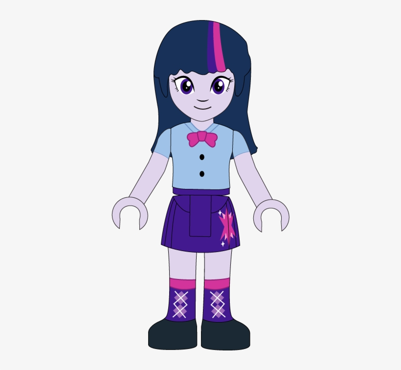 Twilight Sparkle Minidoll By Drewstertwin On Deviantart - My Little Pony Equestria Girl Lego, transparent png download