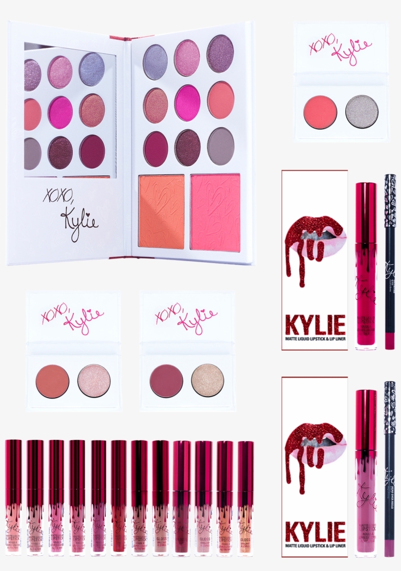 The Valentine's Collection Bundle Kylie Cosmetics℠ - Kylie Cosmetics Valentines Day Collection, transparent png download