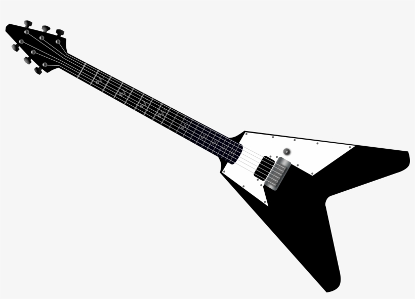 Clip Art Royalty Free Library Electric Guitar Bass - Guitar Vector, transparent png download