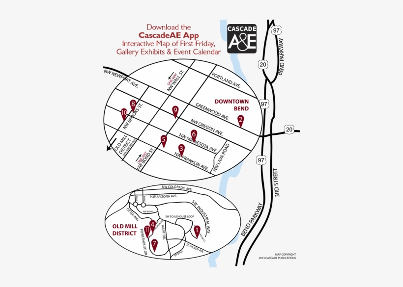 Firstfridaynovember - Downtown Bend Business Association, transparent png download