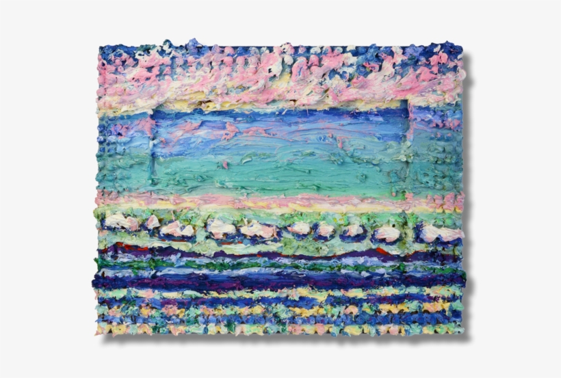 Hodler Clouds - Painting, transparent png download