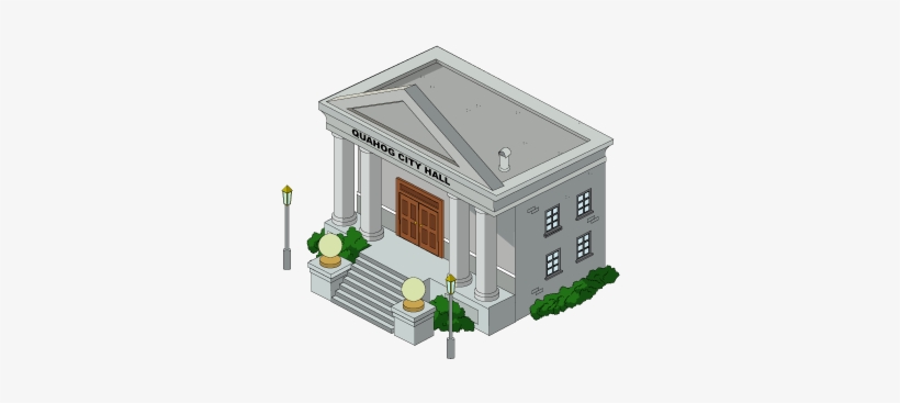 Building Cityhall Thumbnail V6 - City Hall Building Png, transparent png download
