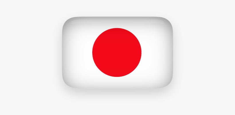 Japan Flag Clipart Rectangular With Rounded Corners Japanese Flag Transparent Background Png Image Transparent Png Free Download On Seekpng