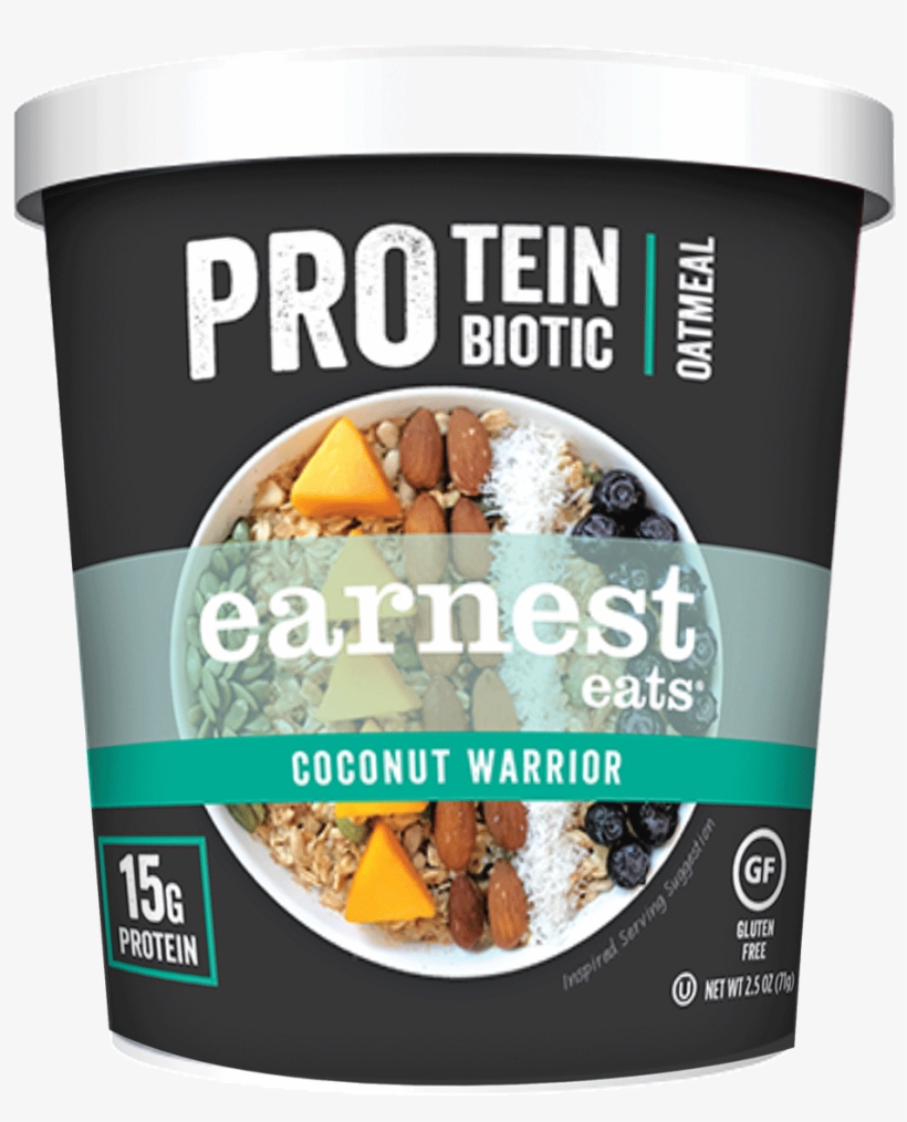 Protein Probiotic Oatmeal - Earnest Eats Protein Probiotic Oatmeal, transparent png download