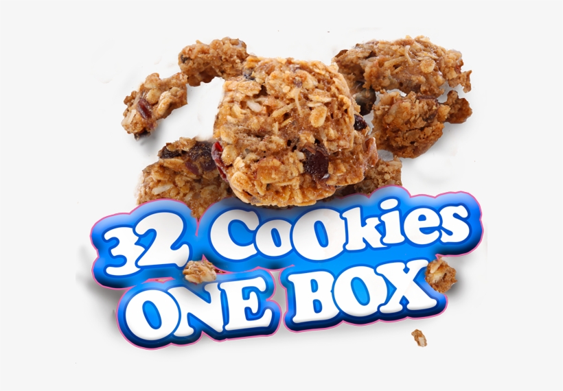 Oatmeal Cookies 4pack - Oatmeal Raisin Cookie, transparent png download