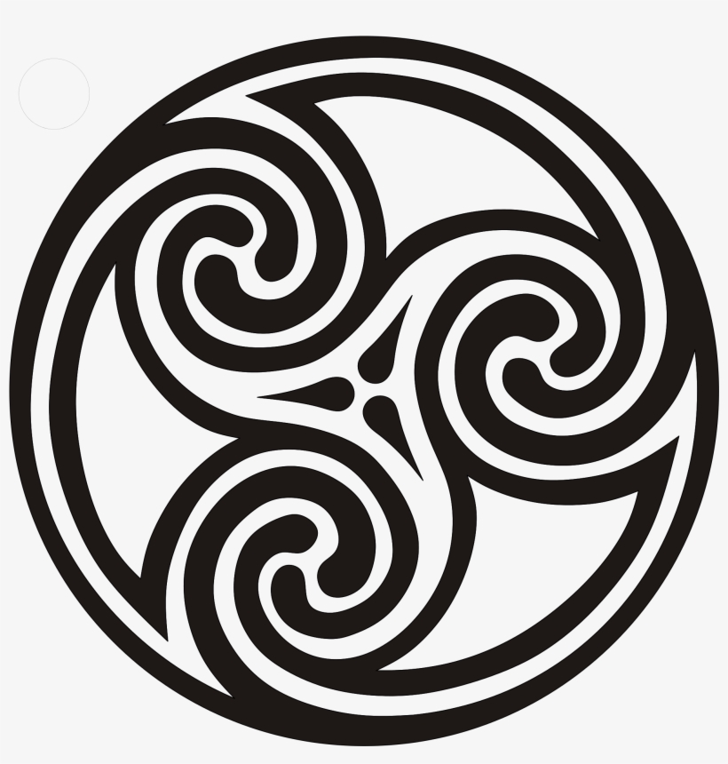 Celtic Circle Png - Celtic Spiral, transparent png download