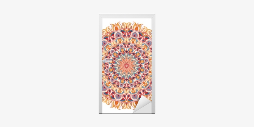 Watercolor Mandala With Sacred Geometry - Gallery Direct Watercolor Mandala I, White, transparent png download