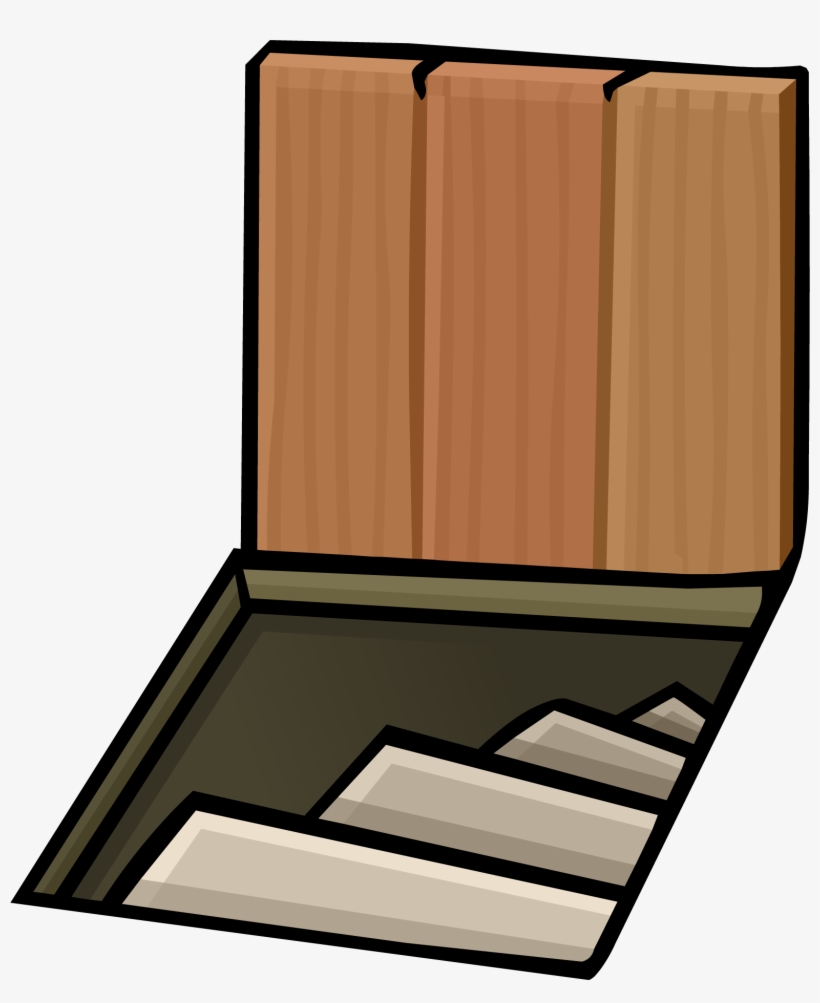 Trap Door Open - Trap Door Clip Art, transparent png download