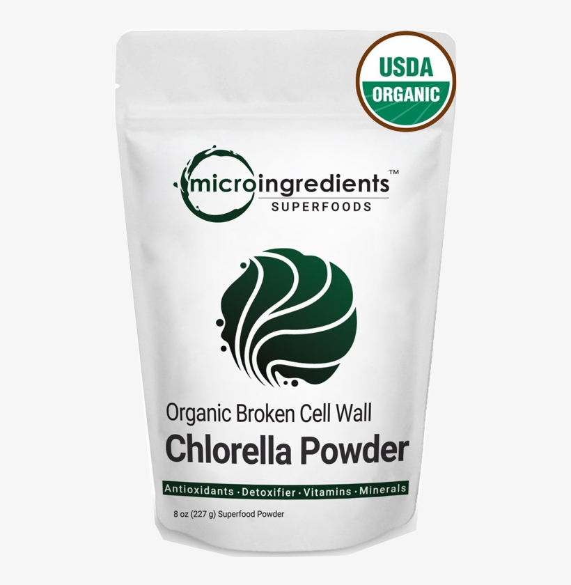 Chlorella Broken Cell - Micro Ingredients Usda Organic Spirulina Powder - Best, transparent png download