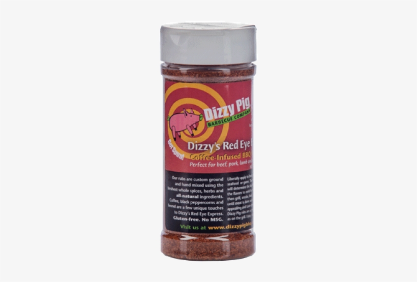 Dizzy Pig Bbq Red Eye Express Rub - 8 Oz Bottle, transparent png download