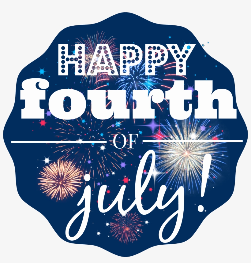 Happy Fourth Of July - Champagne Pop Beverage Napkins, transparent png download