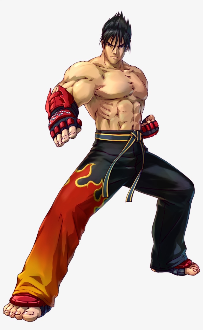 /jin Kazama - Project X Zone 2 Tekken, transparent png download