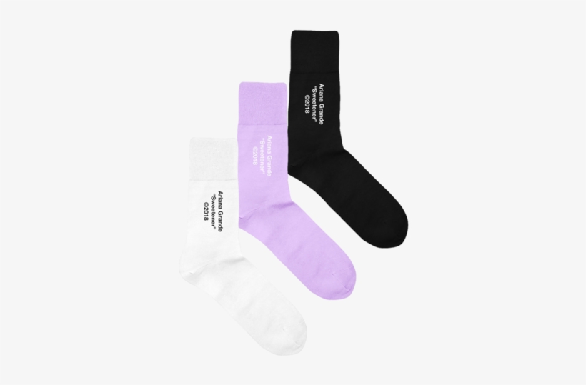Sweetener 3 Pack Socks - Ariana Grande Sweetener Socks, transparent png download