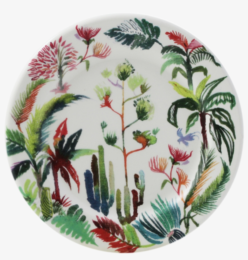 Set Of - Gien Jardins Extraordinaires Cake Platter, transparent png download