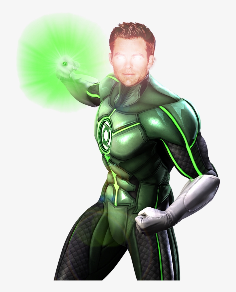 Chris Pine Transparent Png - Green Lantern Injustice Png, transparent png download