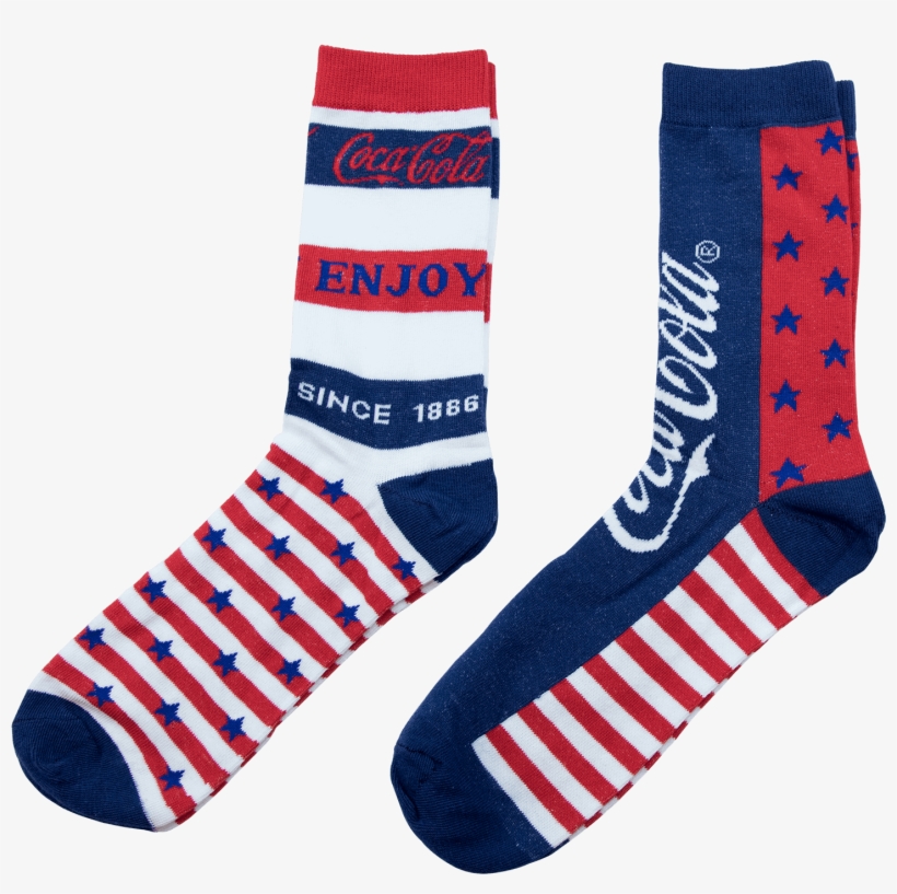Coca-cola Women's 2pk Script Socks - Sock, transparent png download