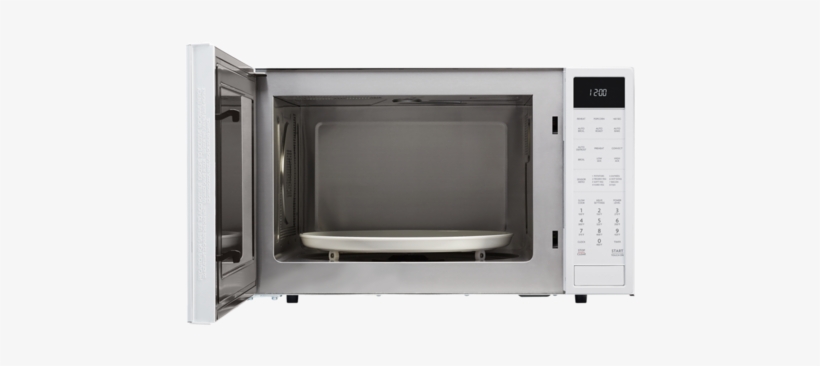 Smc1585bw Full Open Press Enter To Zoom In And Out - Microwave Oven, transparent png download