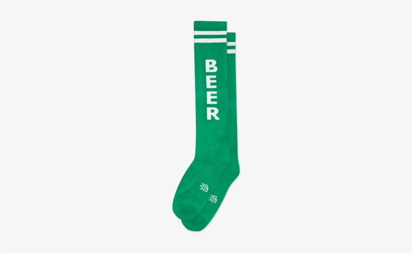 Socks Beer - Sock, transparent png download