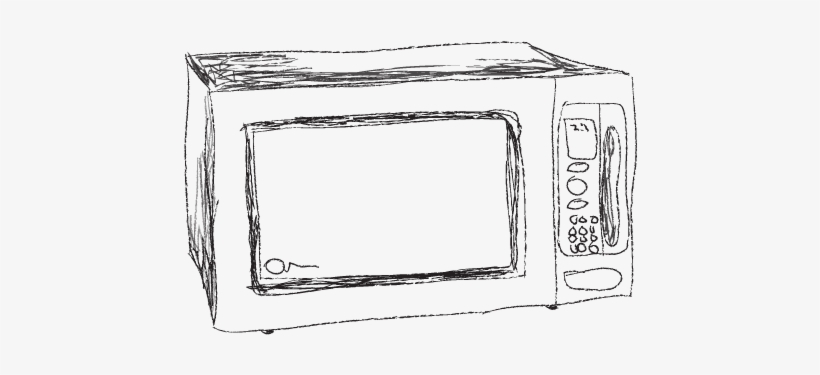 Microwave Sketch Sketch Of A Microwave Png Image Transparent Png Free Download On Seekpng