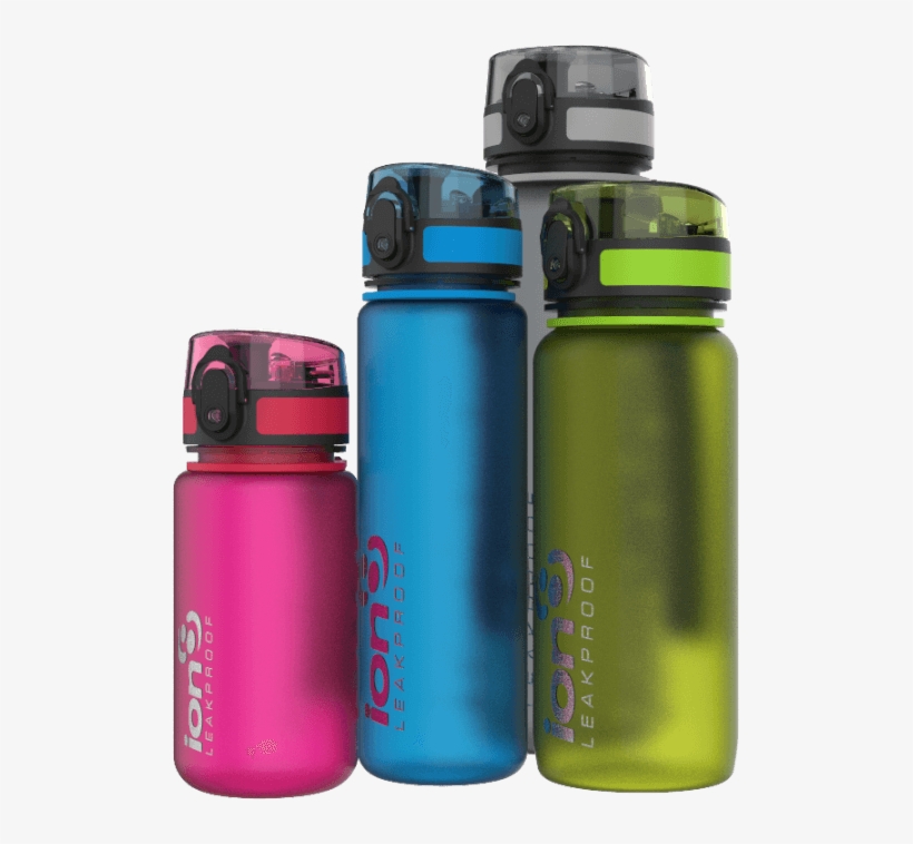 Buy - Ion8 Leak Proof Slim Water Bottle, transparent png download