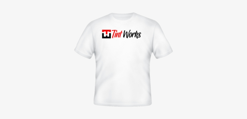 White Shirt Splat - Tshirt With Company Logo Branding, transparent png download