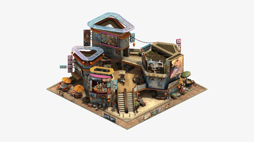 Shopping Mall - Dollhouse, transparent png download