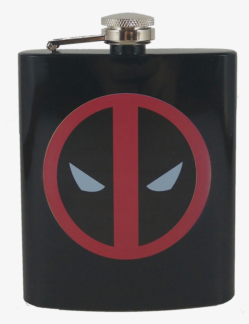 Deadpool Flask - Sign, transparent png download