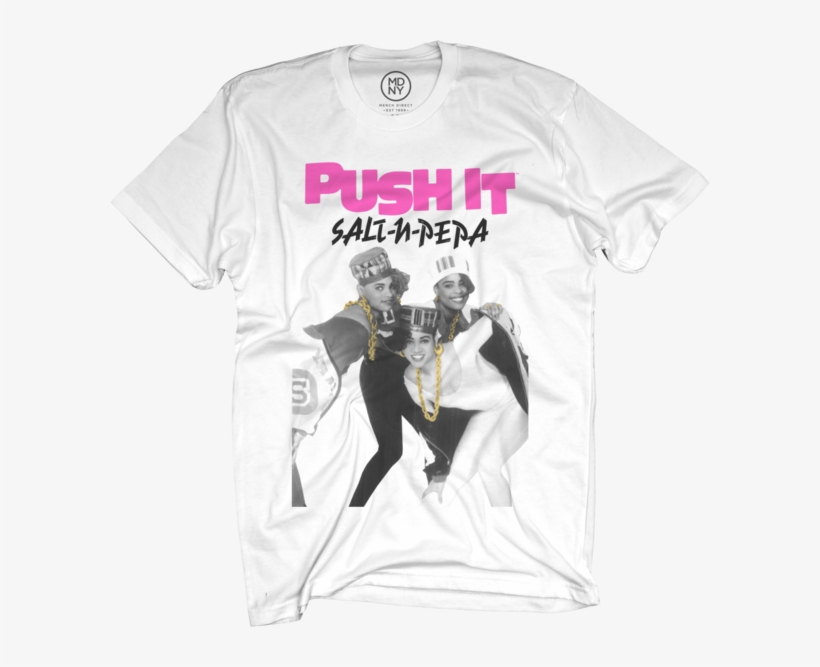 Push It B/w Photo Group Shot On White T-shirt - Push It, transparent png download