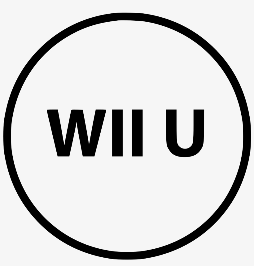 Wii U Nintendo Sign Gaming Video Comments - Wii U Icon Transparant, transparent png download