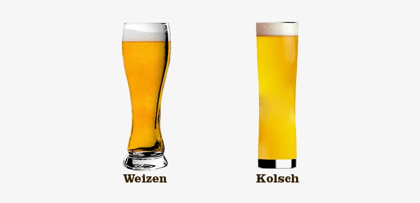 Glassware 1 Weissen Kolsch - Kolsch Beer Glass, transparent png download
