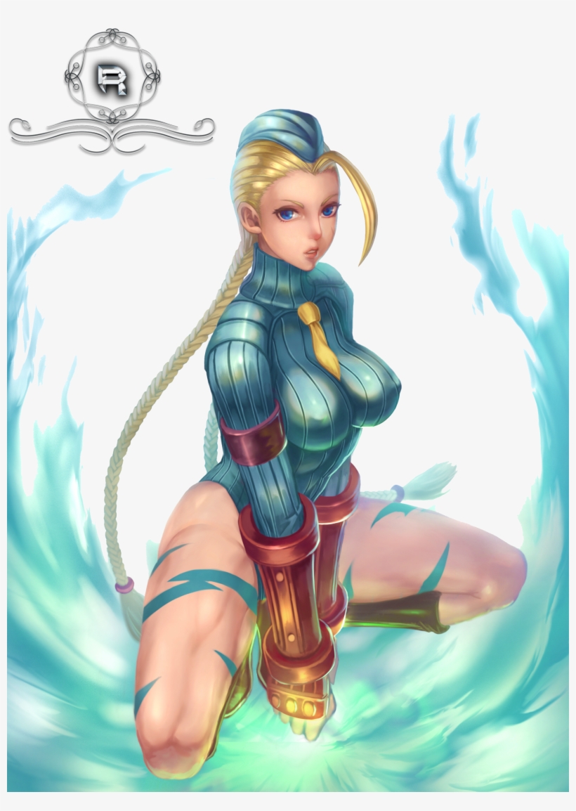 [street Fighter Render] - Street Fighter Cammy Blue, transparent png download
