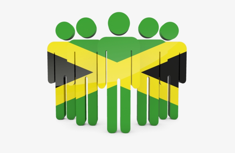 Illustration Of Flag Of Jamaica - Mongolian People Icon, transparent png download