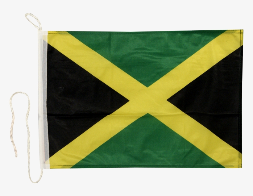 Jamaica Boat Flag - Jamaica Flag, transparent png download