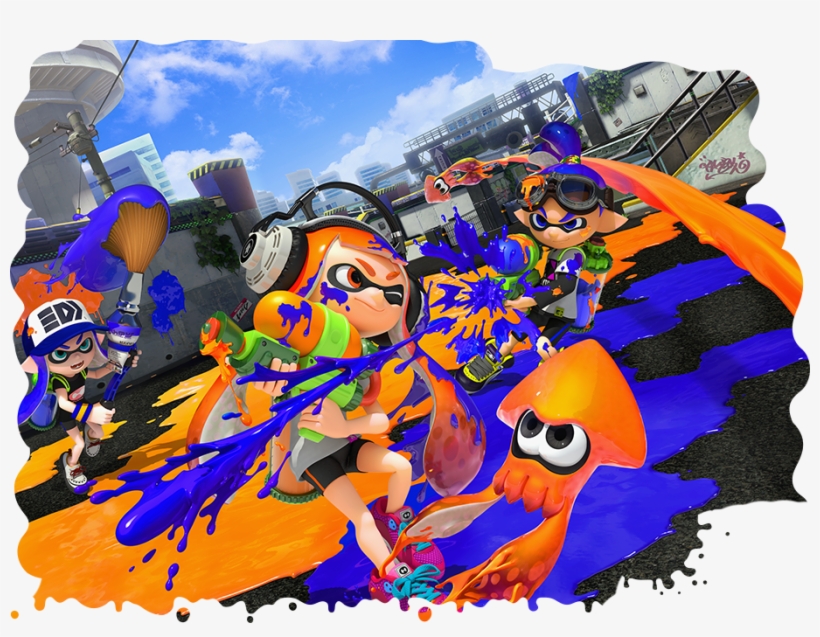 Devs Single Player Talk Unlikely For Ds - Nintendo Splatoon Wii U, transparent png download