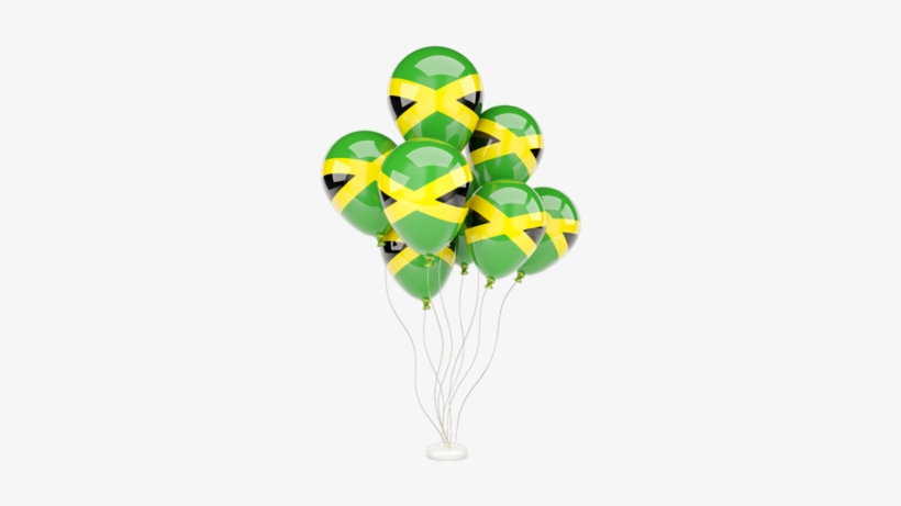 Illustration Of Flag Of Jamaica - Saudi Flag Balloon Png, transparent png download