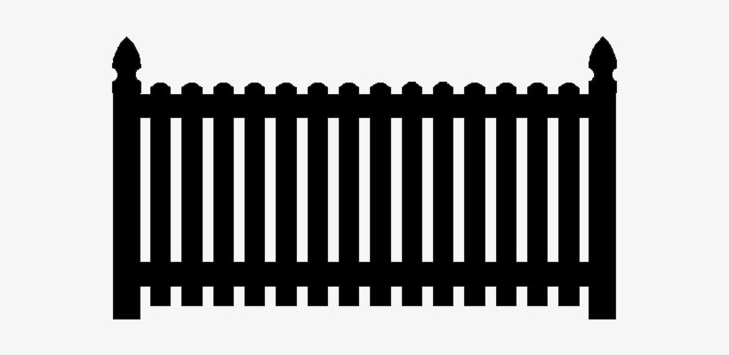 Beard Png - Black Metal Picket Fence, transparent png download