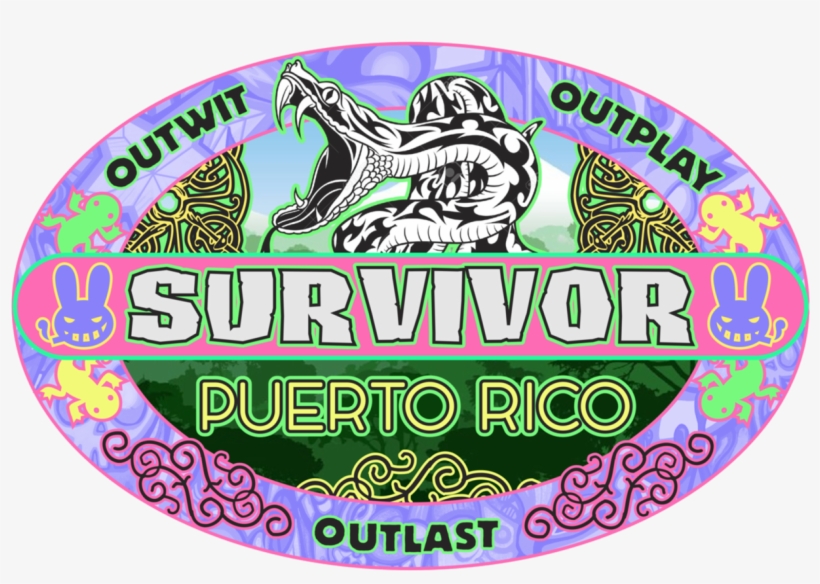 Puerto Rico - Tribal Snake Square Sticker 3" X 3", transparent png download