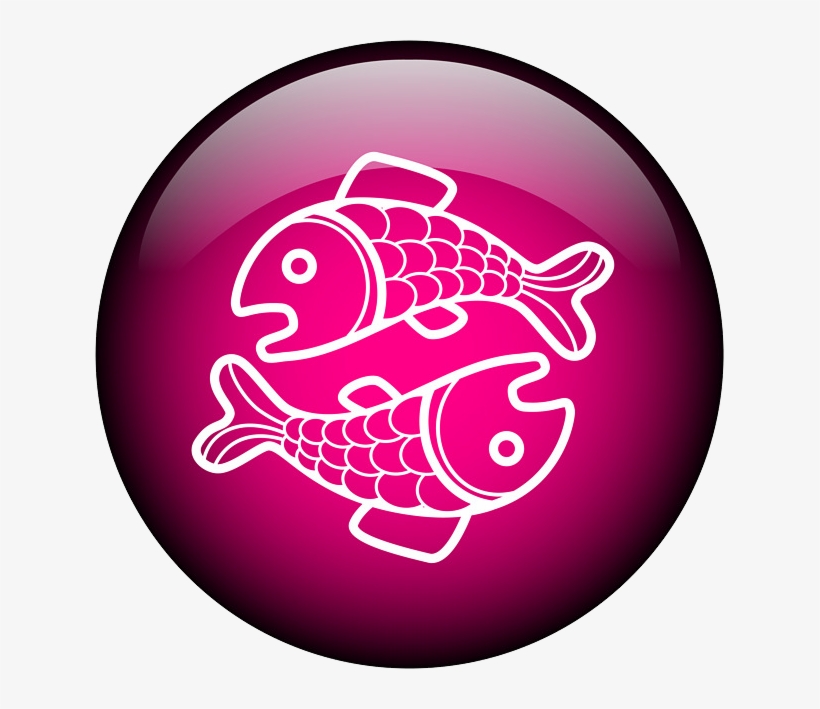 Pisces Png Images - Almofada Pump Up Dec Peixes Preto, transparent png download