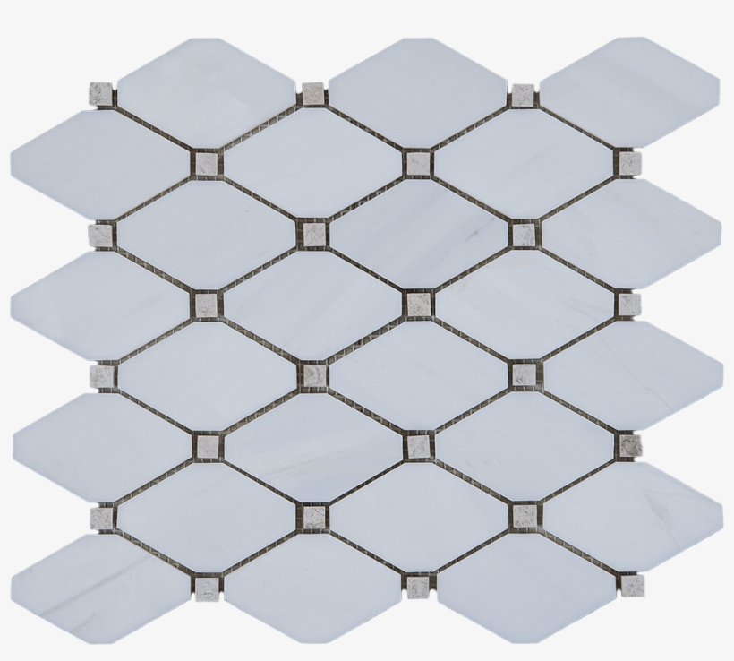 Dolomite Rhomboid With Gray Dot Ksd-4 - Carrara, transparent png download