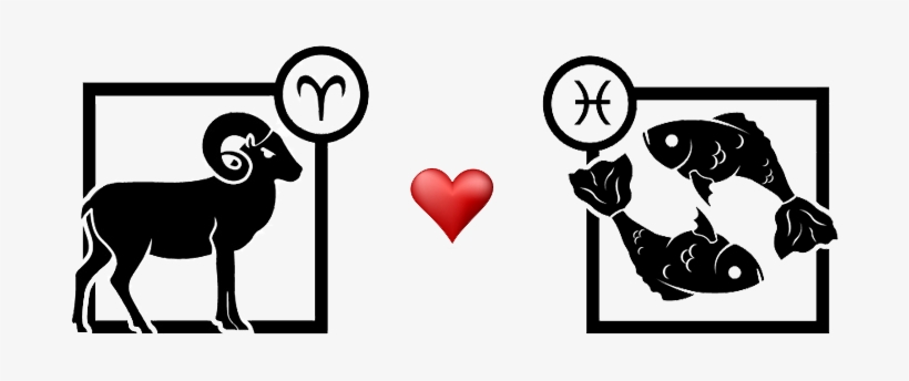 To Pisces Compatibility Fashion - Aries Aquarius Tattoo, transparent png download
