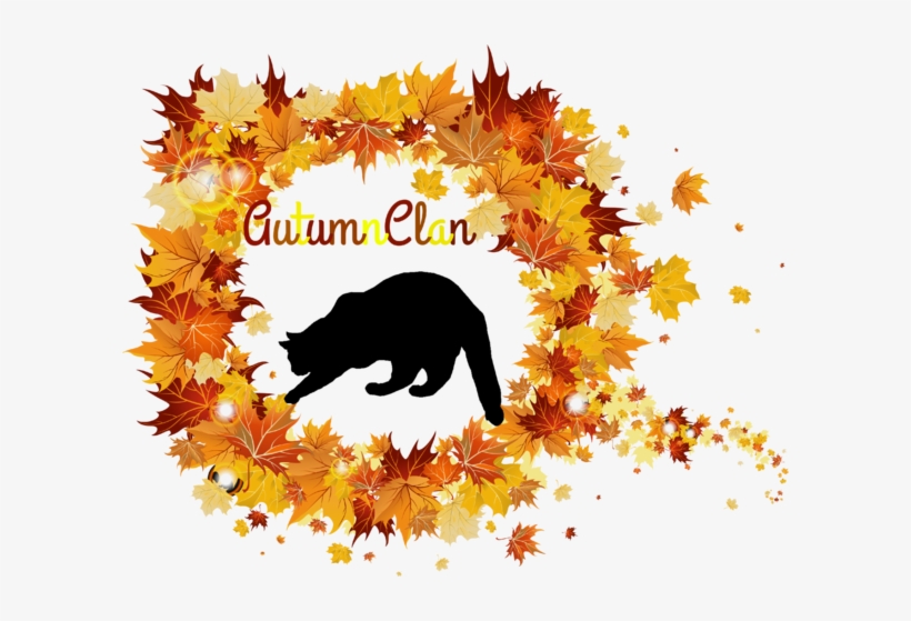 Transparent Fall Round Vector Frame - Autumn Leaf Circle Png, transparent png download